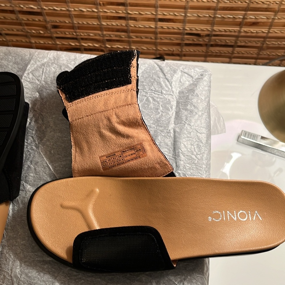 Vionic Palm Roni Slide Sz 6.5 - Picture 4 of 5